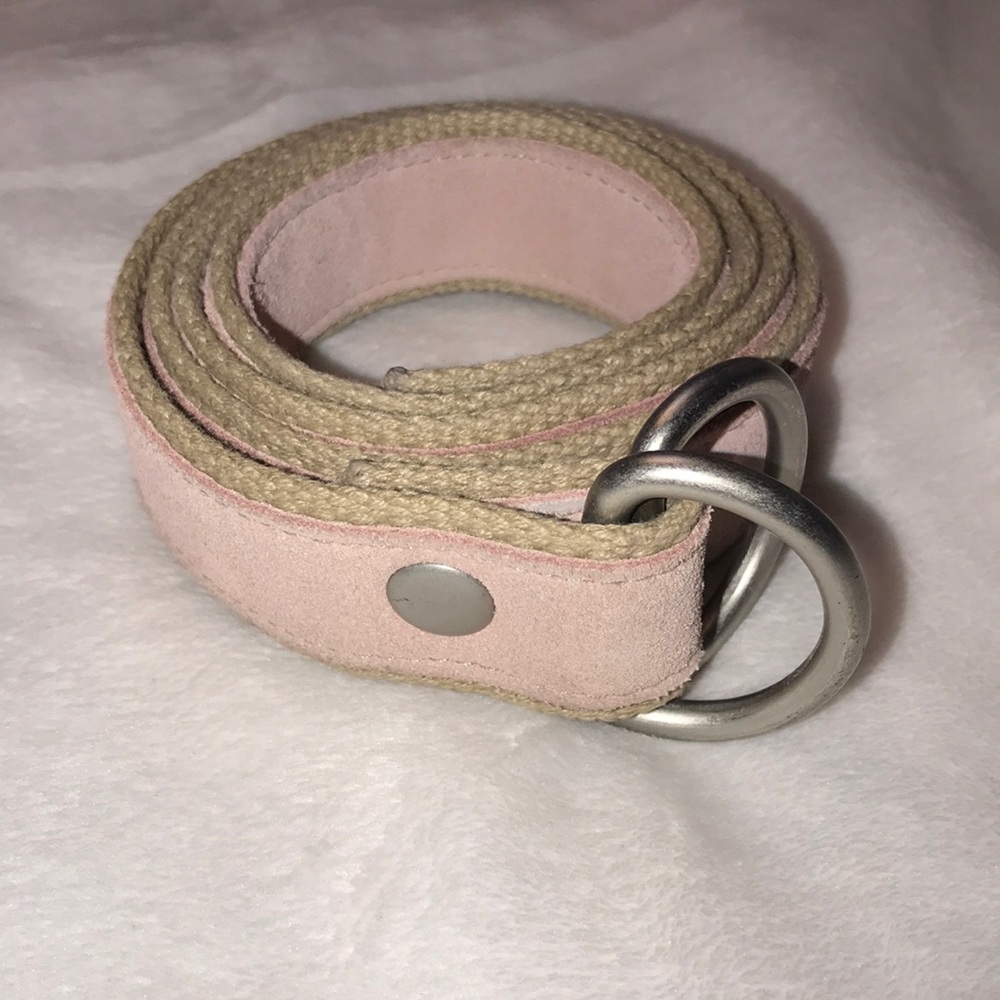 GAP WOMEN’S ROSE PINK SUEDE BELT